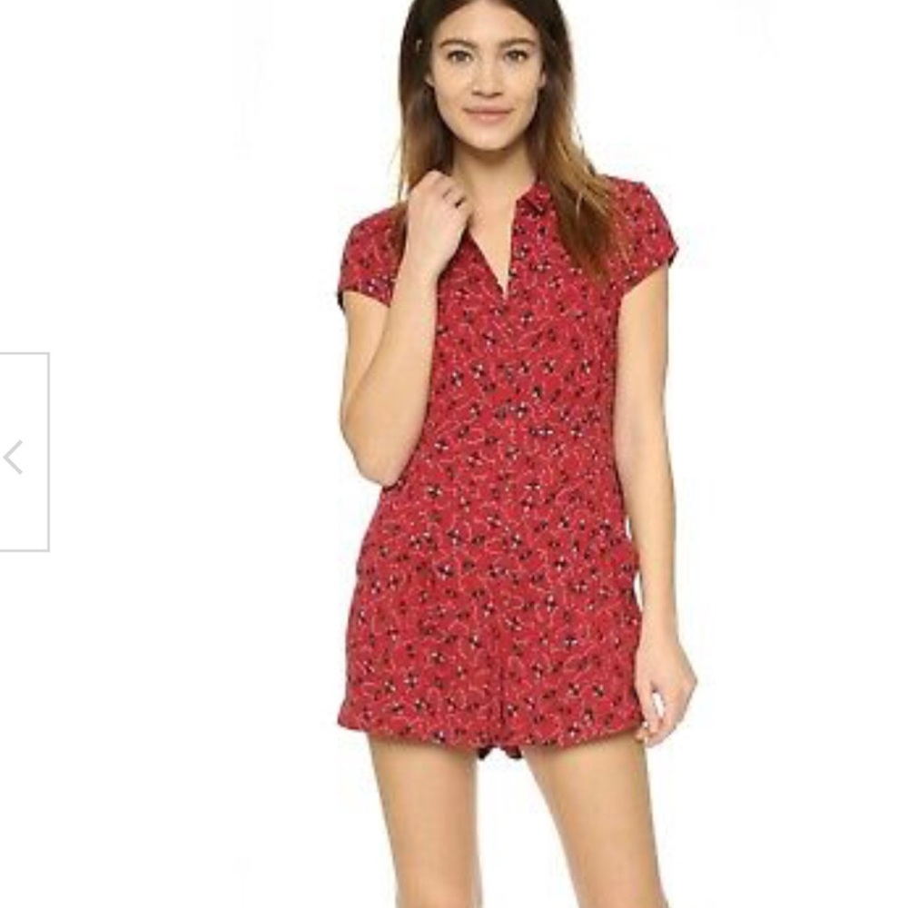 - Free People Debbie Dot Romper